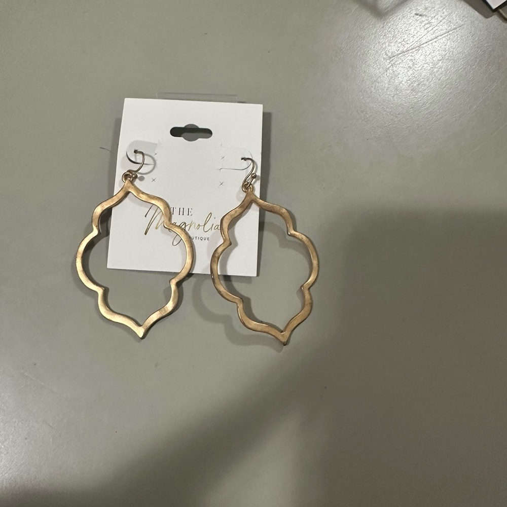 Gold Geometric Earrings